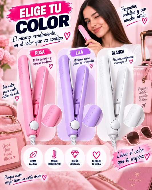 Mini Plancha Para Cabello