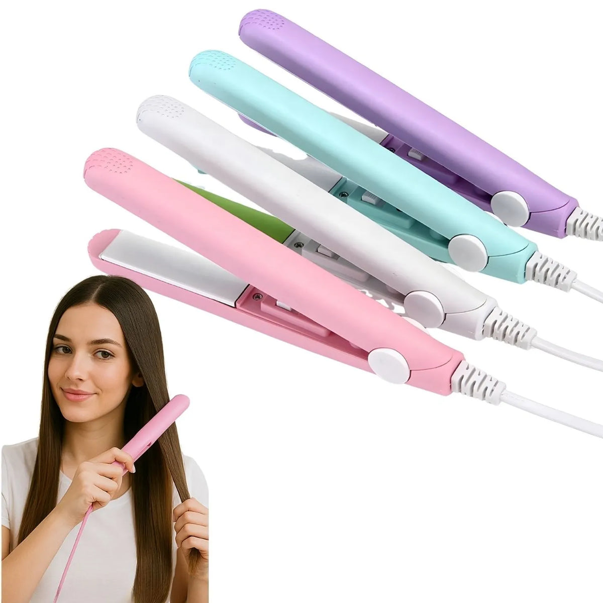 Mini Plancha Para Cabello